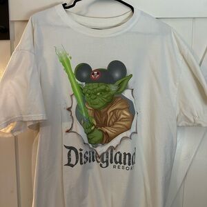 Disneyland Yoda Stormtrooper Helmet Tee Shirt Star Wars XL